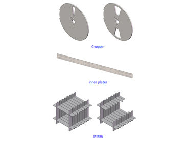 OLED G6 EV parts（chopper、inner plater、防浪板）